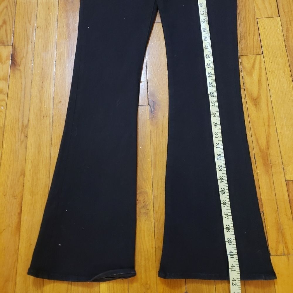 Rock & Republic Women's Jeans Boot cut Dark Wash Stretchy Bling Pockets Sz 6 - Picture 11 of 14